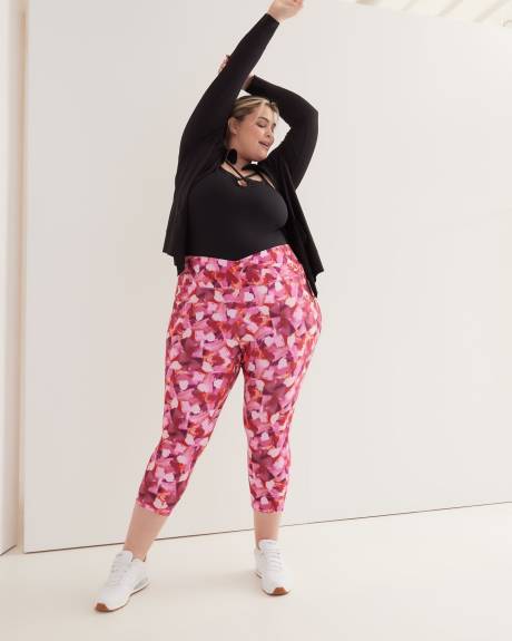 Responsible, Cropped Printed Legging - Active Zone