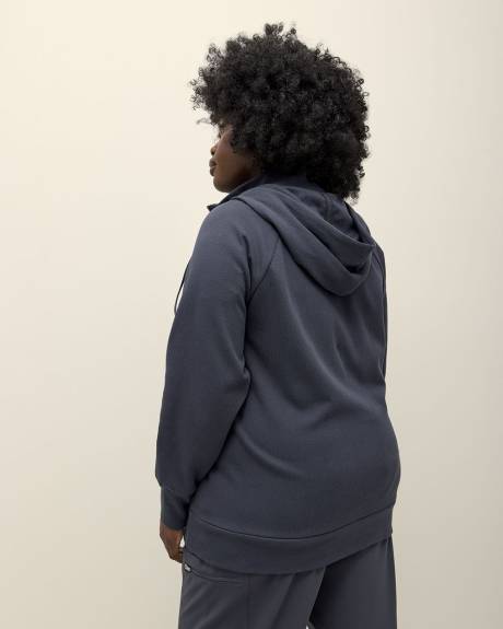 Veste zippée à manches longues avec capuchon - Active Zone