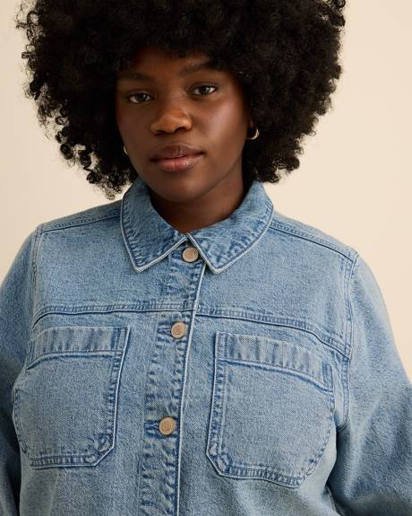 Veste en denim &eacute;court&eacute;e - d/C JEANS