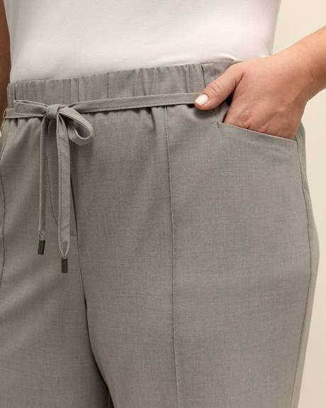 Pull-On Wide-Leg Pant - Addition Elle