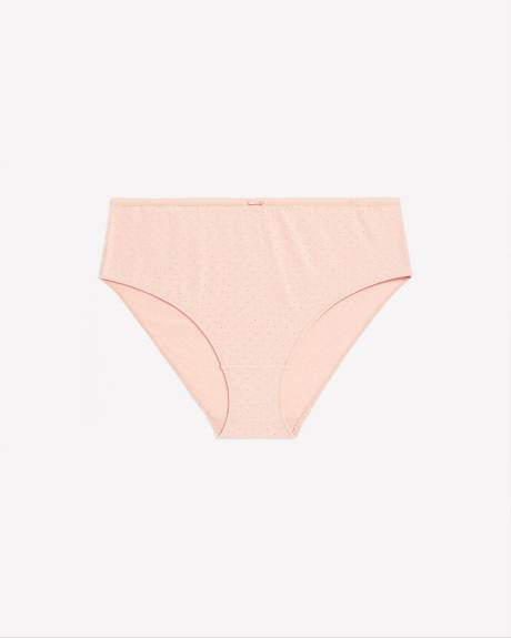 Culotte échancrée en coton à pois - ti Voglio