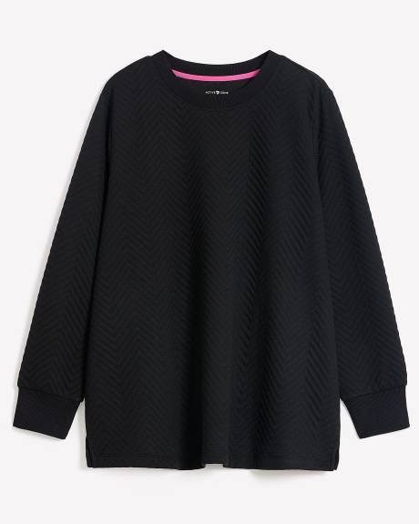 Textured Sweatshirt - Active Zone