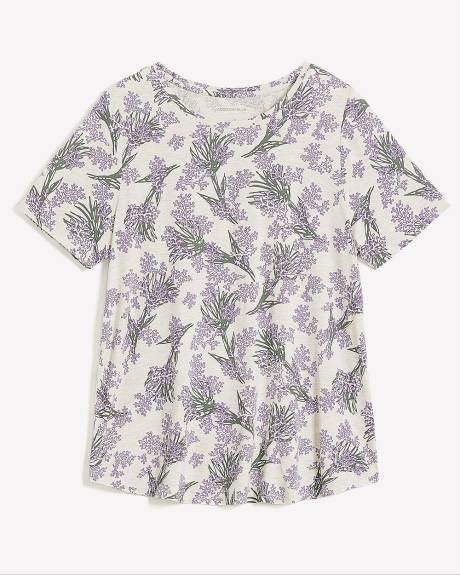 Responsible, Modern-Fit Printed Tee - Addition Elle - PENN. Essentials