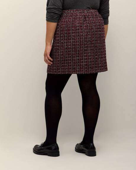 Tweed Mini Skirt