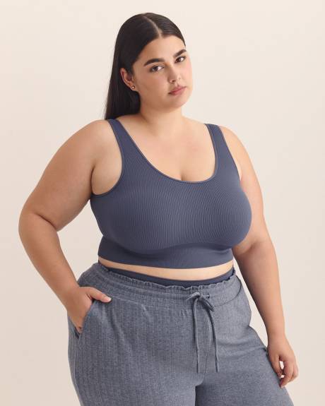 Bralette côtelée réversible sans coutures - ti Voglio