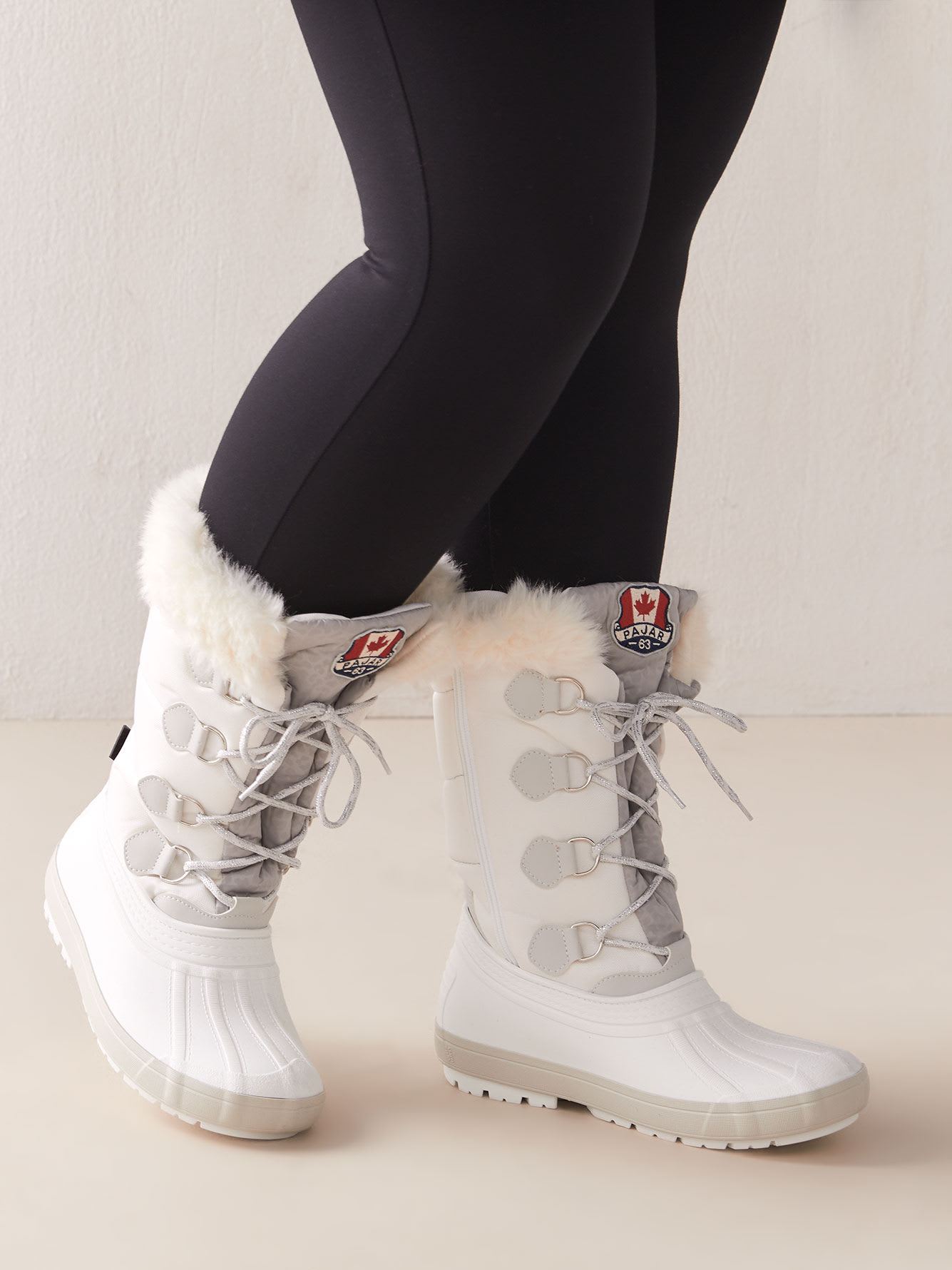 bottes à crampons rabattables pajar