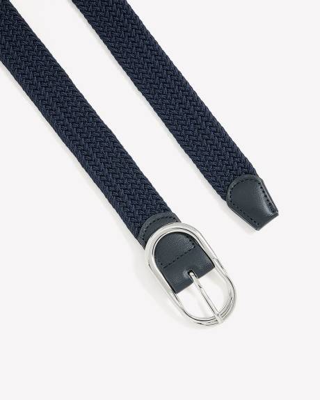 Ceinture extensible avec boucle ovale