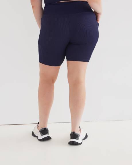 Ribbed Bike Short - Active Zone