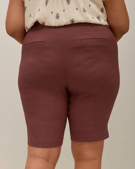Short jacquard ton sur ton, coupe ingénieuse - Essentiels PENN.