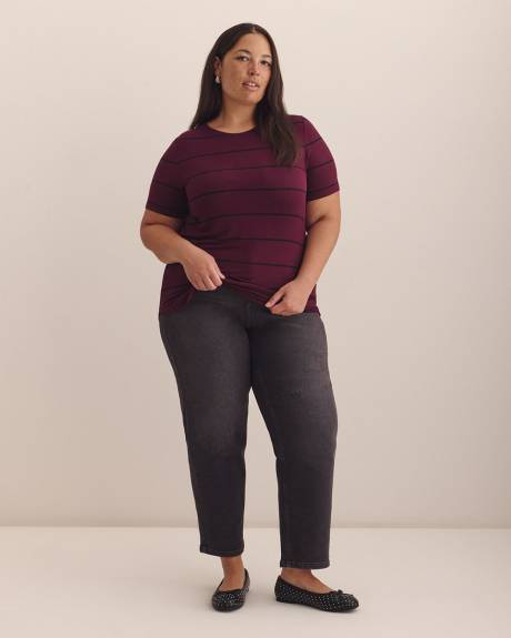 T-shirt imprimé, coupe moderne, tissu responsable - Addition Elle - Essentiels PENN.