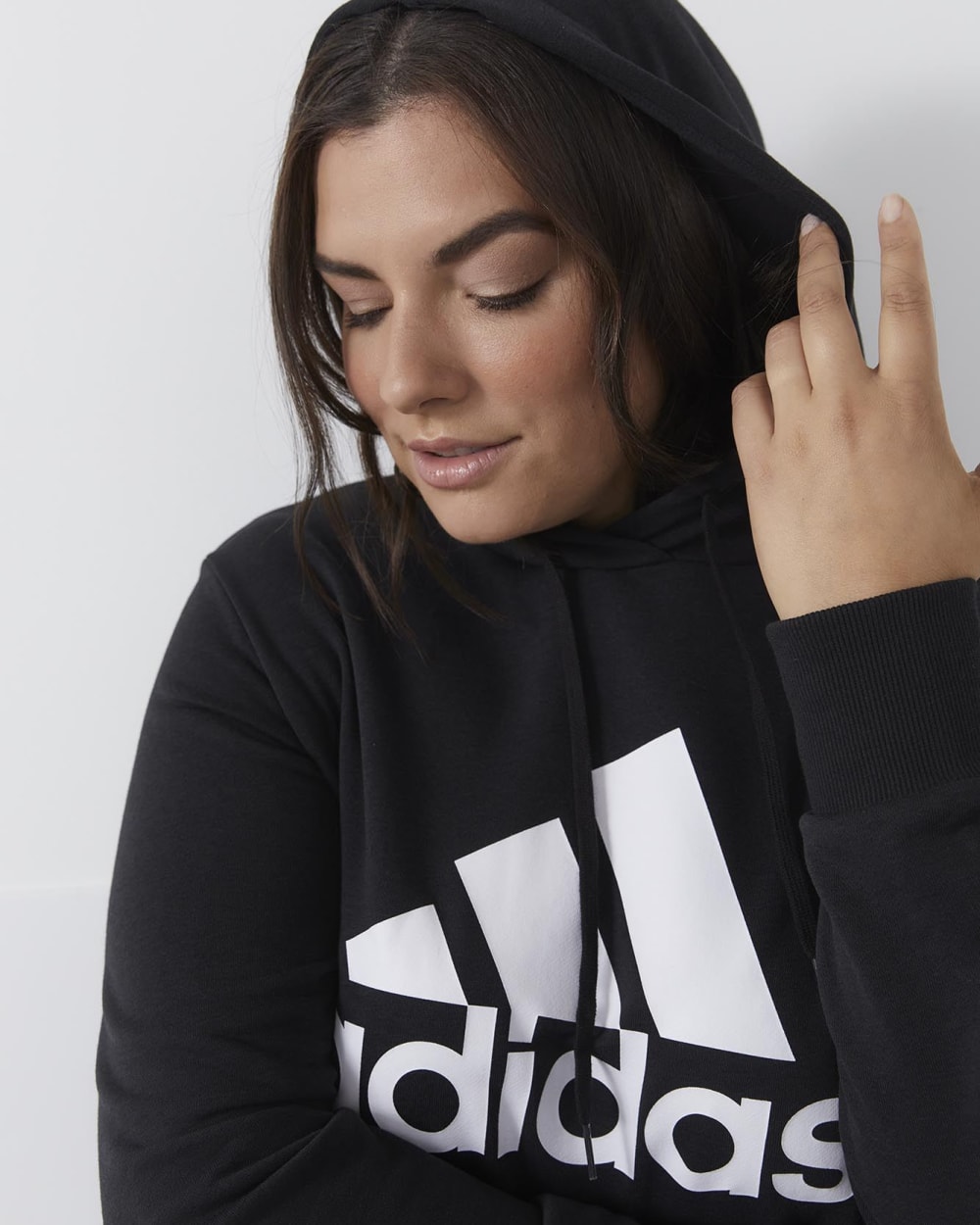 adidas trefoil fleece hoodie