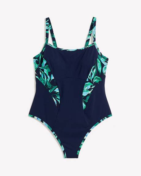 Maillot une-pièce avec blocs de couleur - Active Zone