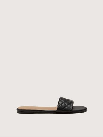 Extra Wide Width Quilted Slides