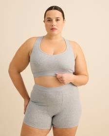 Bralette c&ocirc;tel&eacute;e avec encolure en V - ti Voglio