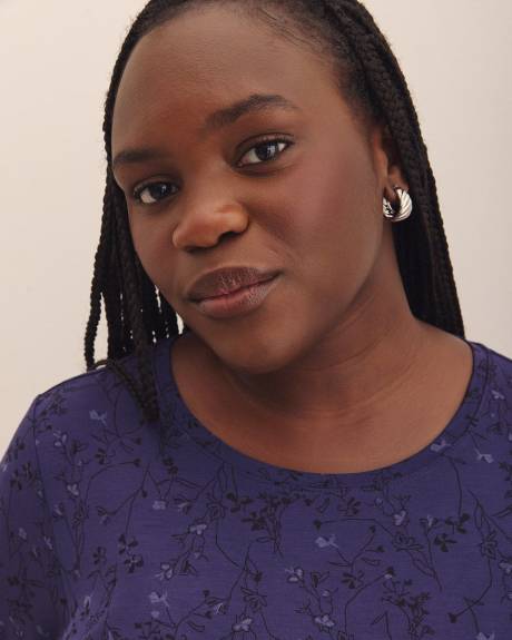 T-shirt à manches longues, coupe moderne, tissu responsable - Essentiels PENN.