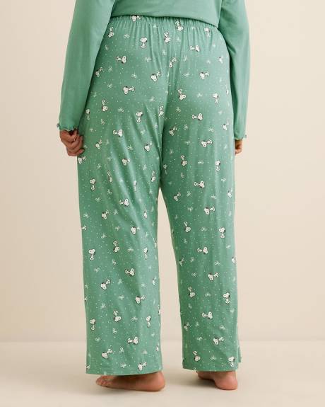 Snoopy Wide-Leg Pyjama Pant - ti Voglio