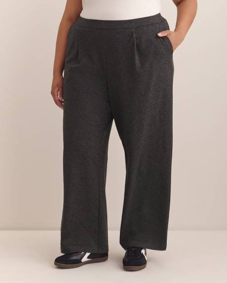 Heather Grey Ultrasoft Wide-Leg Pant - Active Zone