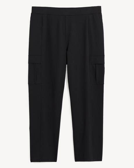 Black Urban Cargo Straight Leg Pant - Active Zone
