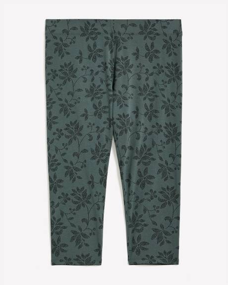 Responsible, Floral Fashion Capri Legging - PENN. Essentials