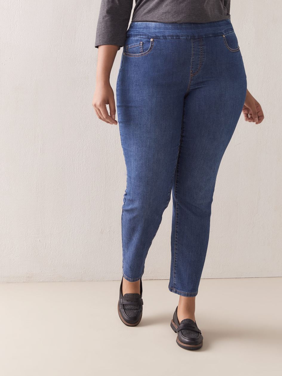 Universal Fit,Tall, Straight Leg Jeans - d/C JEANS