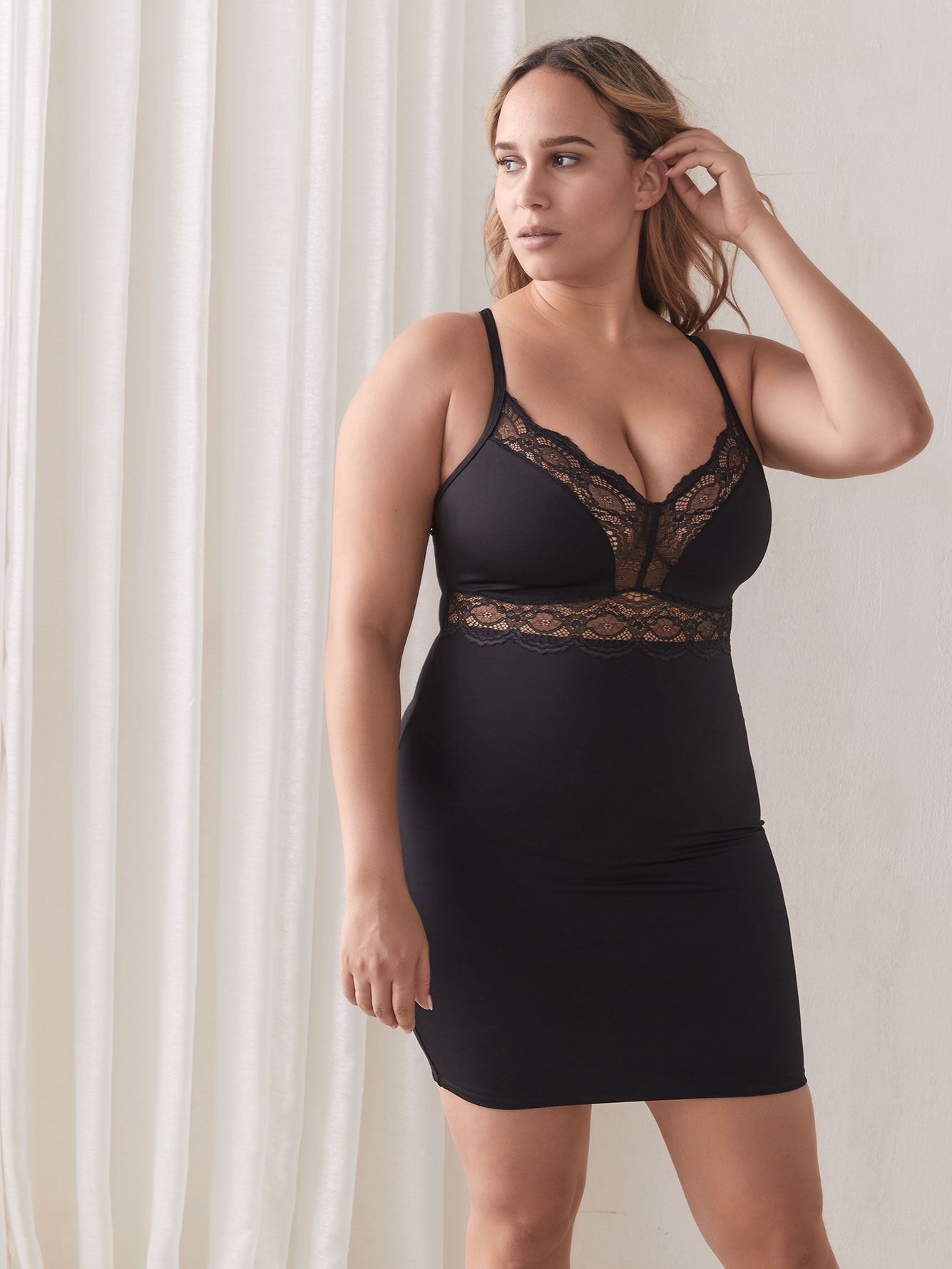 Adjustable Shapewear Slip Dress Addition Elle Penningtons