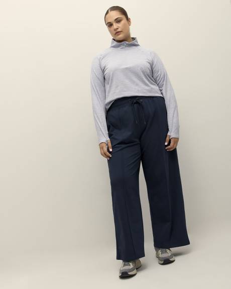 Half-Zip Mock-Neck Pull-Over - Active Zone