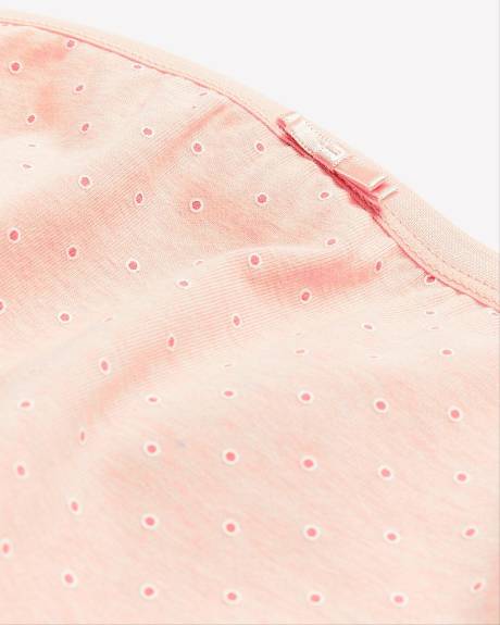 Culotte échancrée en coton à pois - ti Voglio