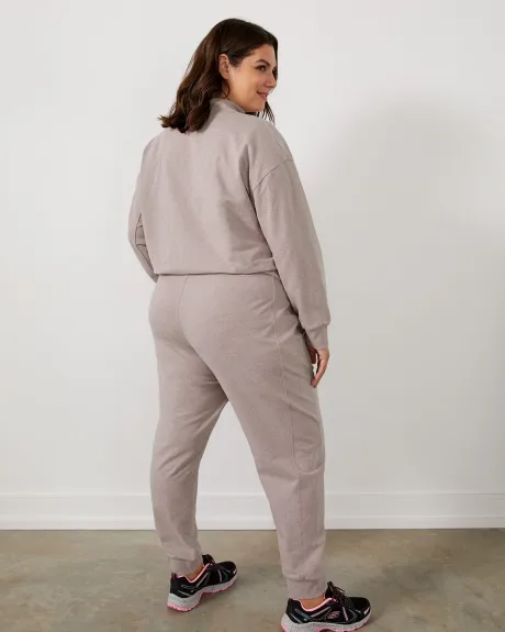 French Terry Sweatpant With Rib Waistband - ActiveZone