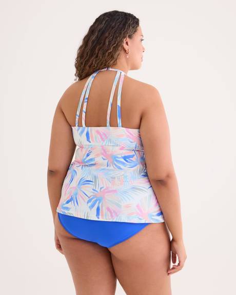 Haut de tankini Rosalie à imprimé tropical - Raisins Curve