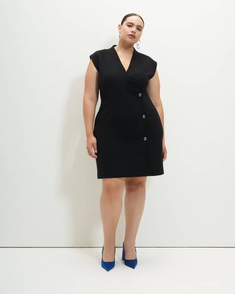 Robe-veston tissée sans manches - Addition Elle