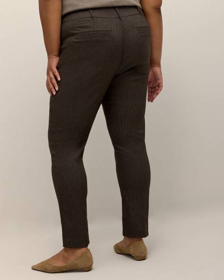 Petite, Plaid Skinny-Leg Savvy Pants - PENN. Essentials
