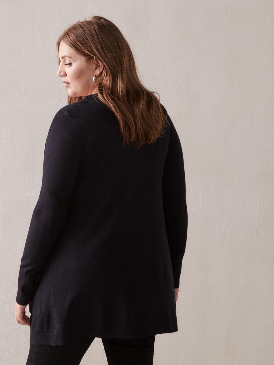 Pull cardigan noir - Addition Elle