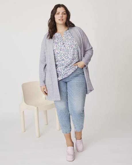 Tunic Coatigan with Pockets