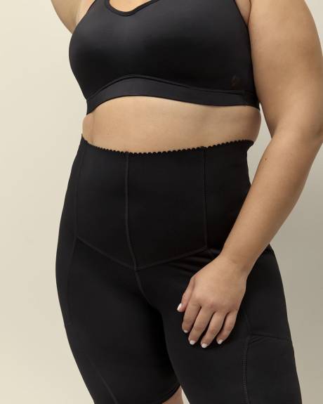 Responsible, Black Sculpting Bike Short - Active Zone