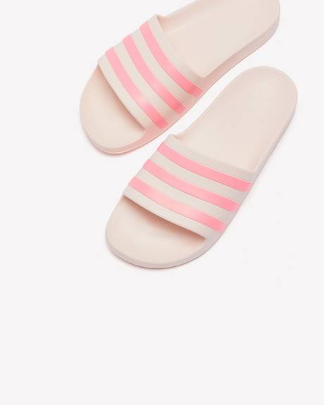 Regular Width, Pink Adilette Aqua Slides - adidas | Penningtons