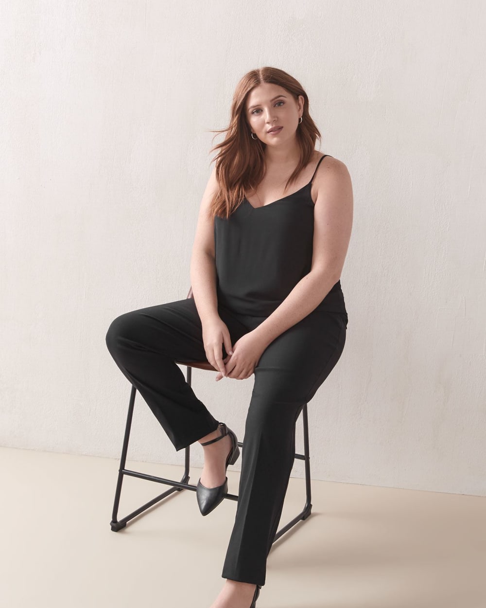 Savvy, Black Straight-Leg Pant - In Every Story
