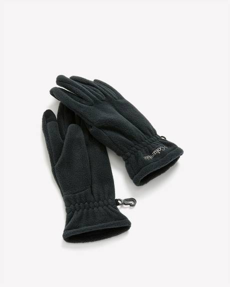 Gants noirs en laine polaire Benton Springs - Columbia