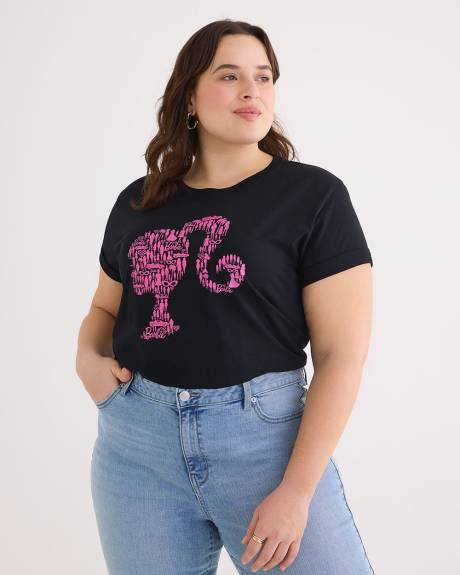 License T-Shirt with Barbie Print - PENN. Essentials