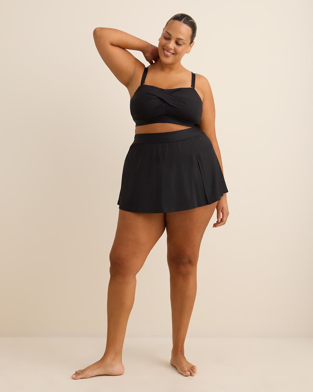 Jupe-short de maillot noire Jupe-short de maillot noire