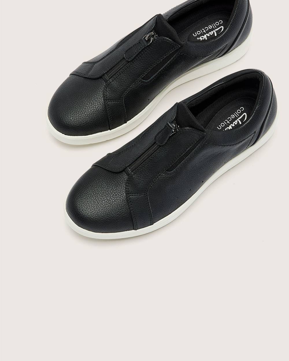 Clark leather hot sale sneakers