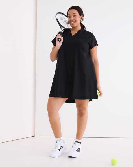 Fit and Flare Dress with Hood - Active Zone