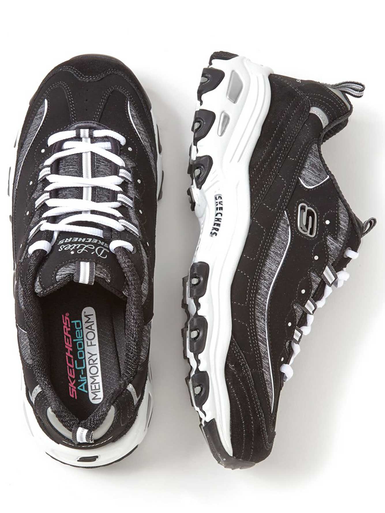 skechers d'lites 2 homme cyan