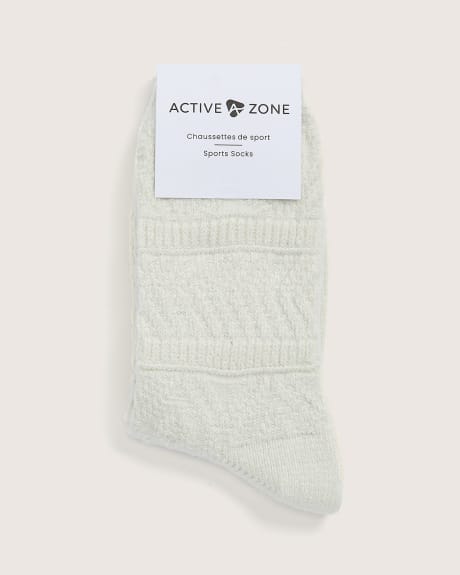Chaussettes confortables en tricot torsadé - Active Zone