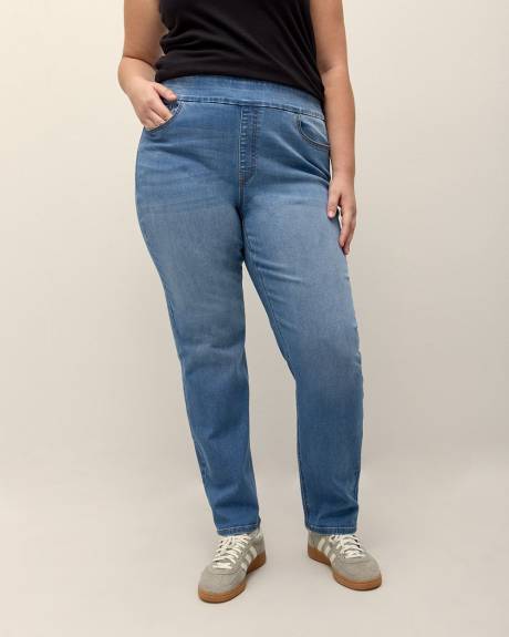 Responsible, Tall, Savvy Fit Pull-On Straight-Leg Jeans - d/c JEANS