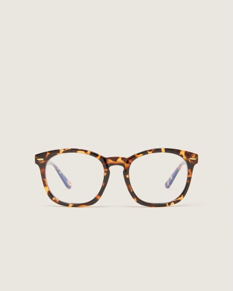Wayfarer Blue Lense Glasses - In Every Story