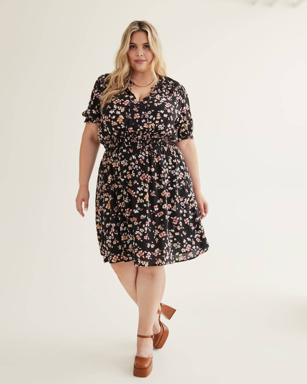 Robe cintrée et évasée new arrivals