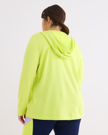 French Terry Hoodie with Kangaroo Pocket - Active Zone