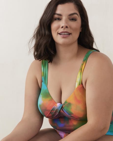 Rimini Tankini Swim Top - Raisins Curve