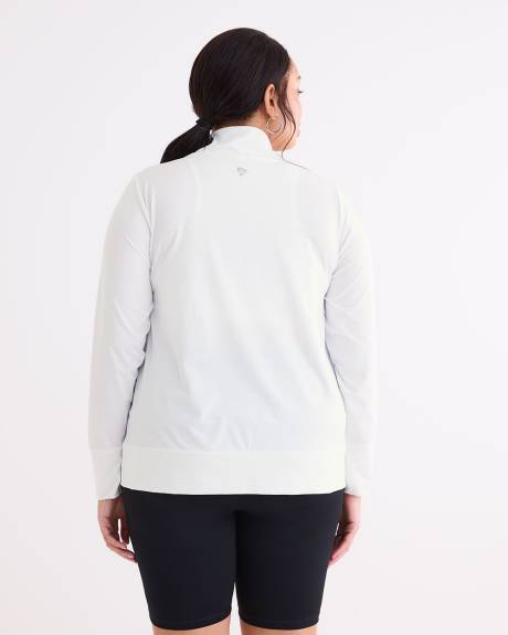 Mock Neck Zipped Jacket - Active Zone
