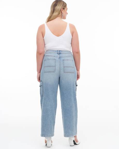 Responsible, Straight-Leg Cargo Jean - Addition Elle